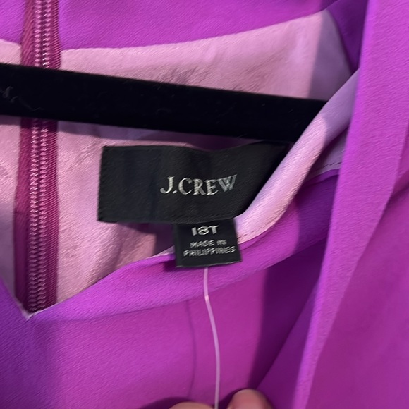 NWT Jcrew sheath dress in a gorgeous purple color size in Tall - Picture 2 of 3